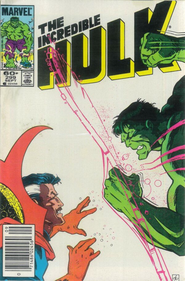 INCREDIBLE HULK (1968-2018 SERIES) #299: Dr Strange – NM