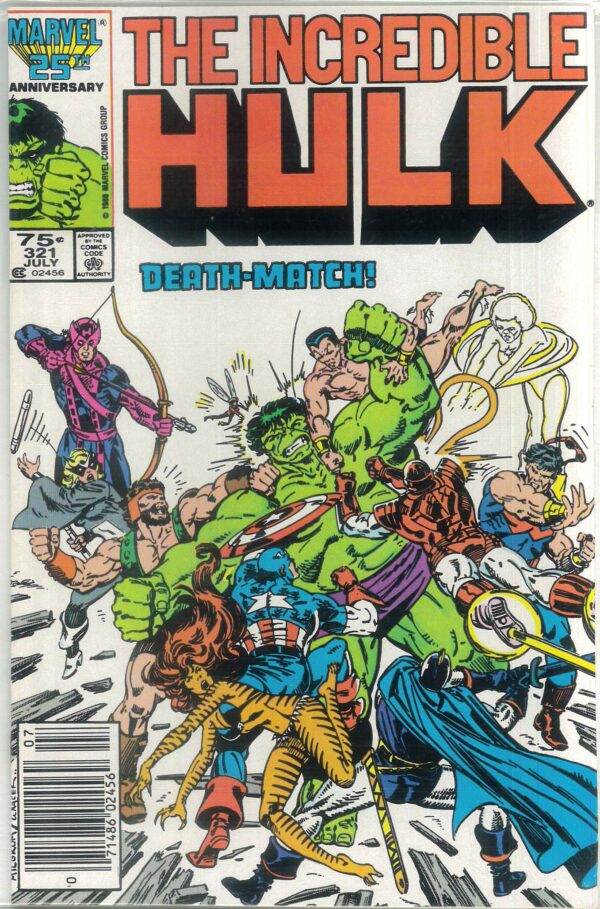 INCREDIBLE HULK (1968-2018 SERIES) #321: NM