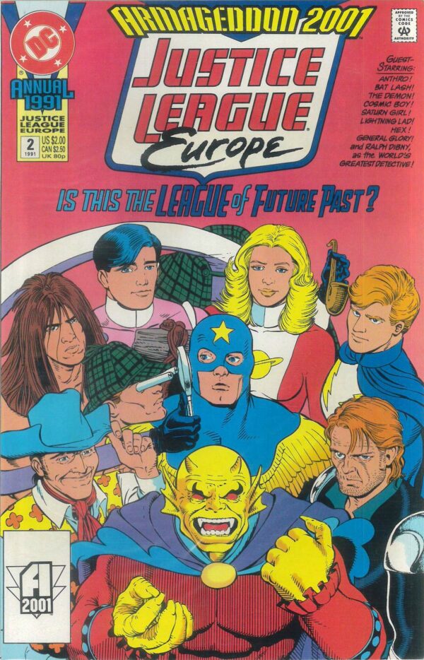 JUSTICE LEAGUE EUROPE ANNUAL #2