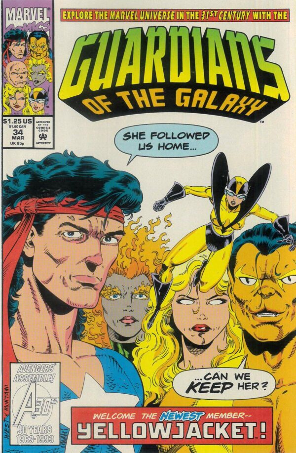 GUARDIANS OF THE GALAXY (1990-2018 SERIES) #34