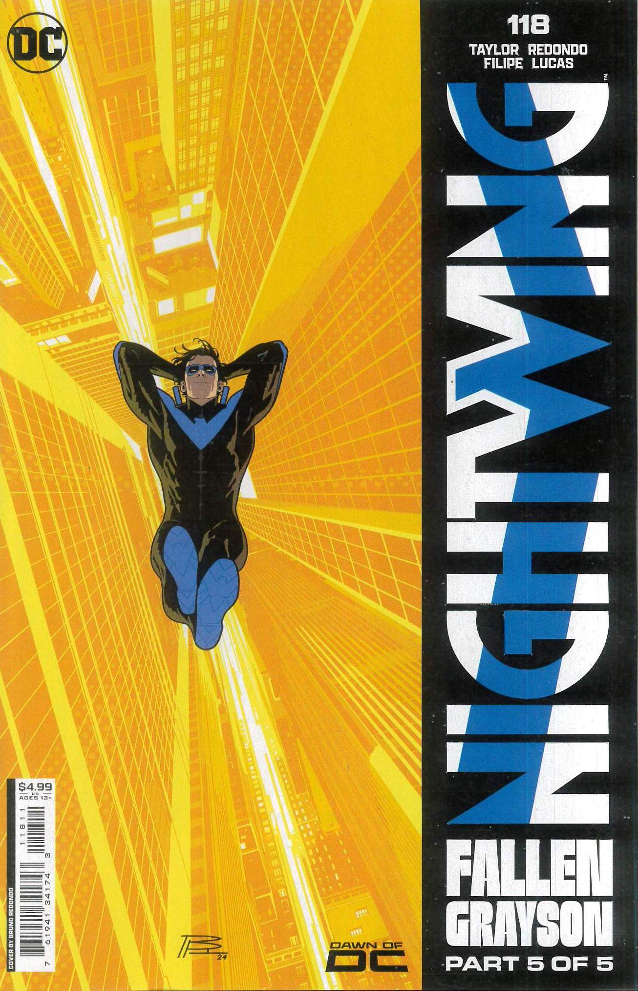 NIGHTWING (2016- SERIES) #118: Bruno Redondo cover A NIGHTWING (2016- SERIES) #118: Bruno Redondo cover A