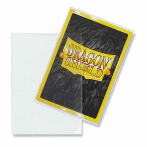 DRAGON SHIELD CARD SLEEVES (JAPANESE 60 PACK YGO) #32: Classic Clear