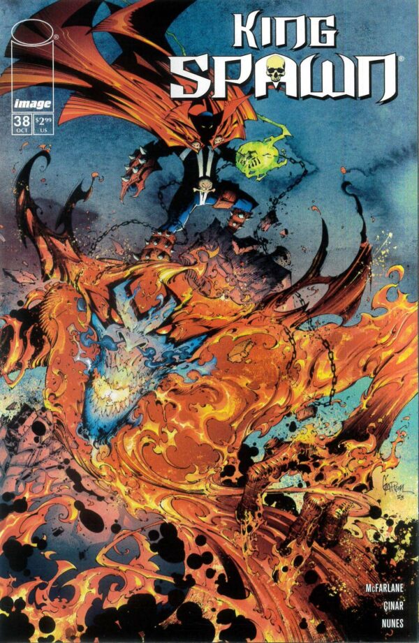 KING SPAWN #38: Jonathan Glapion cover B