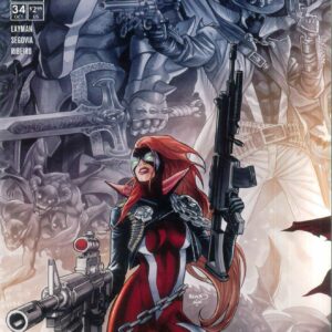 SPAWN: THE SCORCHED #34: Paul Renaud cover B
