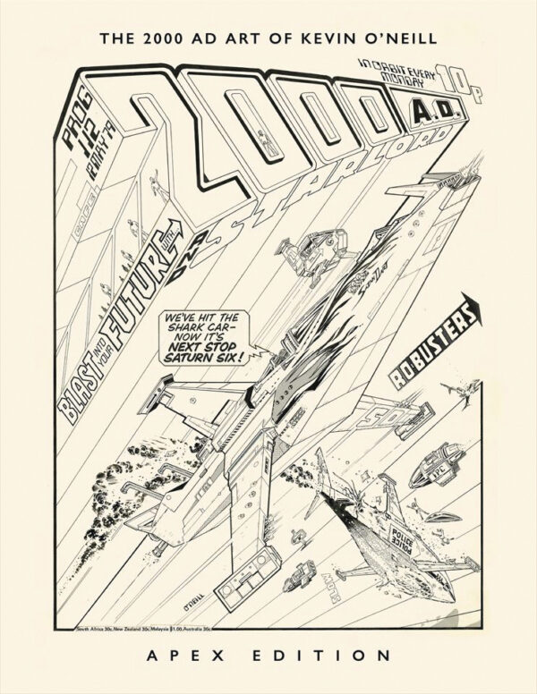 2000 AD APEX EDITION (HC) #3: 2000 AD Art of Kevin O’Neill