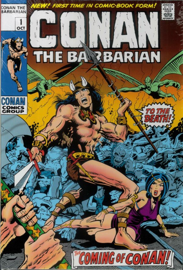 CONAN THE BARBARIAN ORIGINAL COMICS OMNIBUS (HC) #1: Barry Windsor-Smith Conan #1 cover