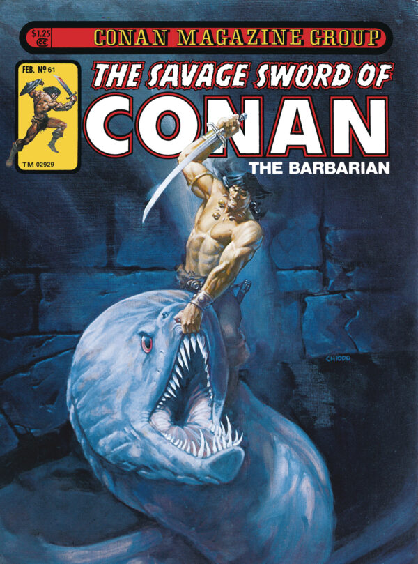 SAVAGE SWORD OF CONAN ORIGINAL COMICS OMNIBUS (HC) #5: #61-72 (Joe Chiodo Direct Market cover)