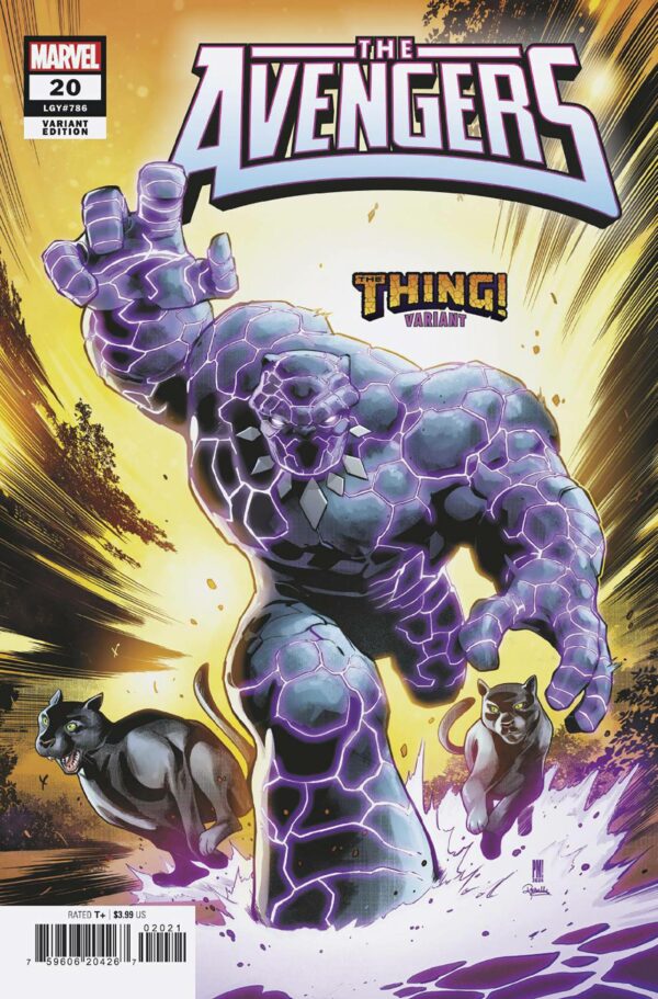 AVENGERS (2023 SERIES) #20: Paco Medina The Thing cover B