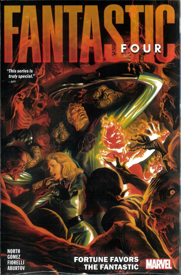 FANTASTIC FOUR BY RYAN NORTH TP (2022 SERIES) #4: Fortune Favors the Fantastic (#18-22)