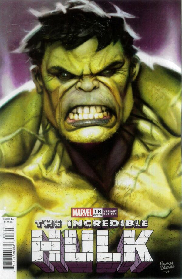 INCREDIBLE HULK (2023 SERIES) #18: Ryan Brown cover B