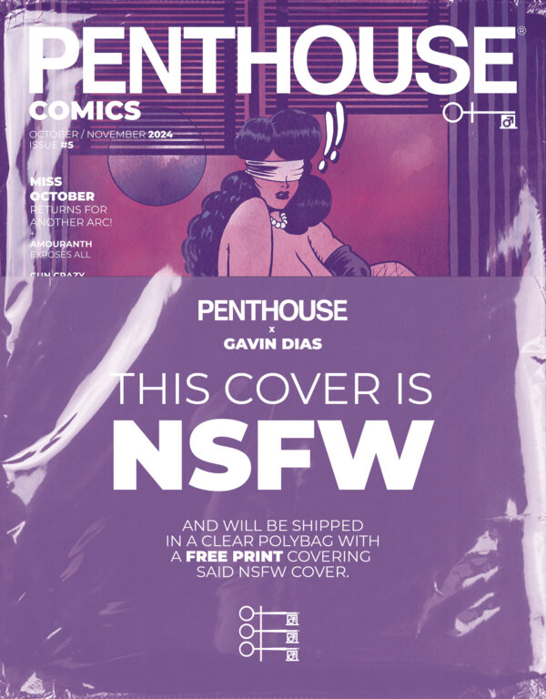 PENTHOUSE COMICS (2024 SERIES) #5: Gavin Dias Polybagged RI cover E