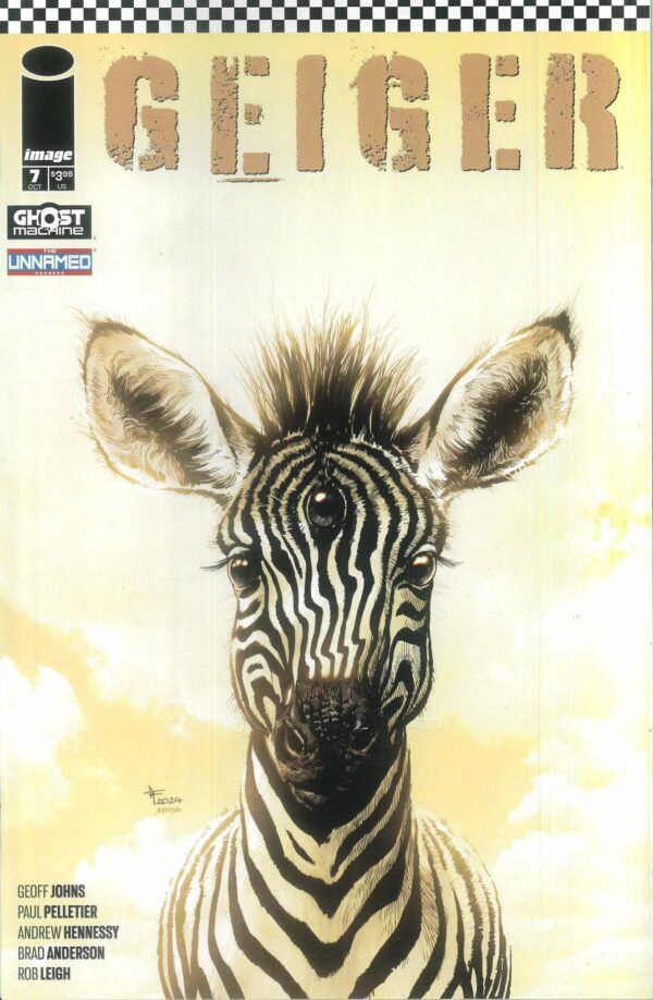 GEIGER (2024 SERIES) #7: Gary Frank Zebra cover A