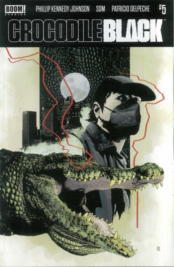 CROCODILE BLACK #5: Andrea Sorrentino cover A