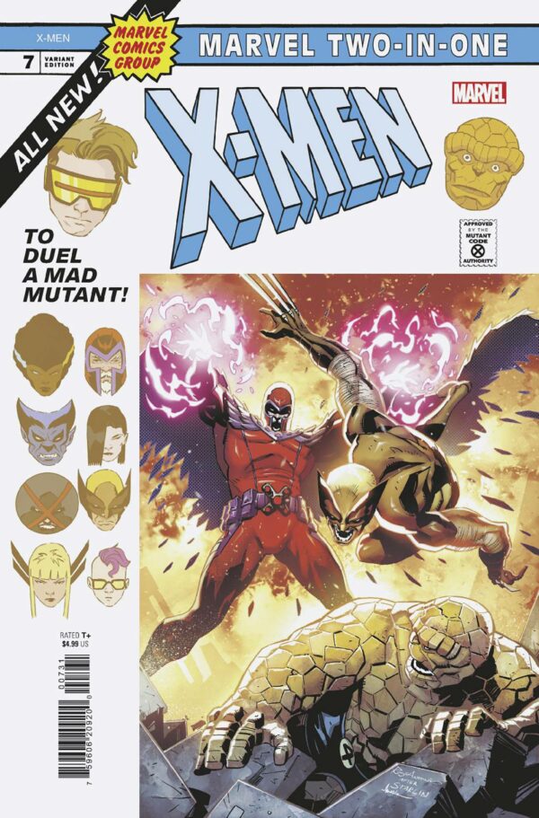 X-MEN (2024 SERIES) #7: Roge Antonio Marvel Two-In-One cover C