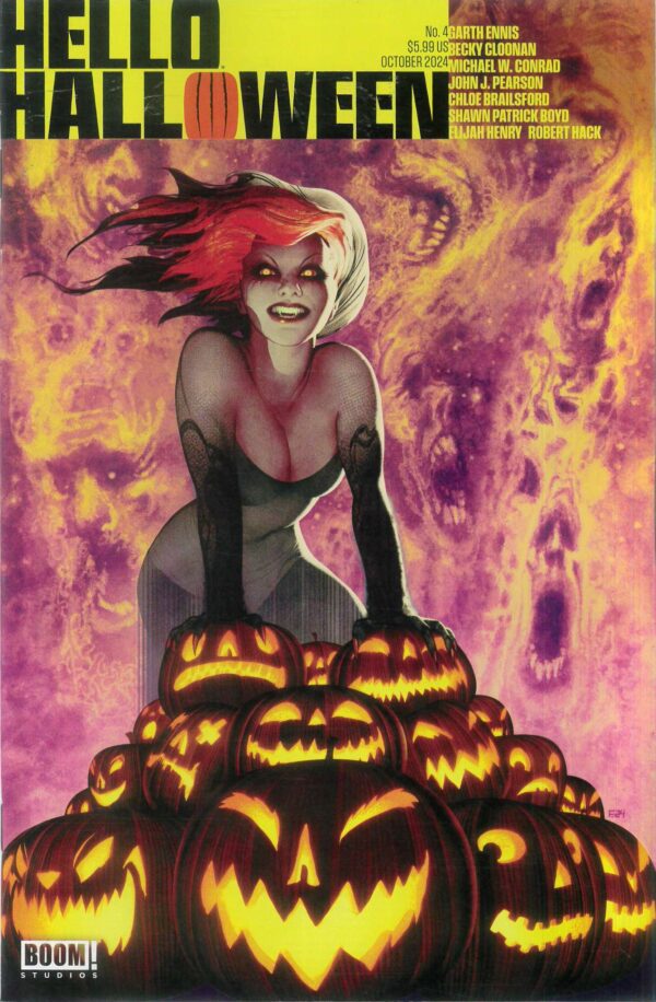 HELLO DARKNESS #4: Frazer Irving Hello Halloween cover D