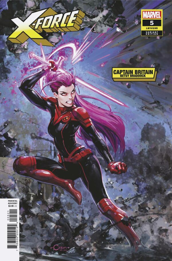 X-FORCE (2024 SERIES) #5: Clayton Crain Betsy Braddock cover B