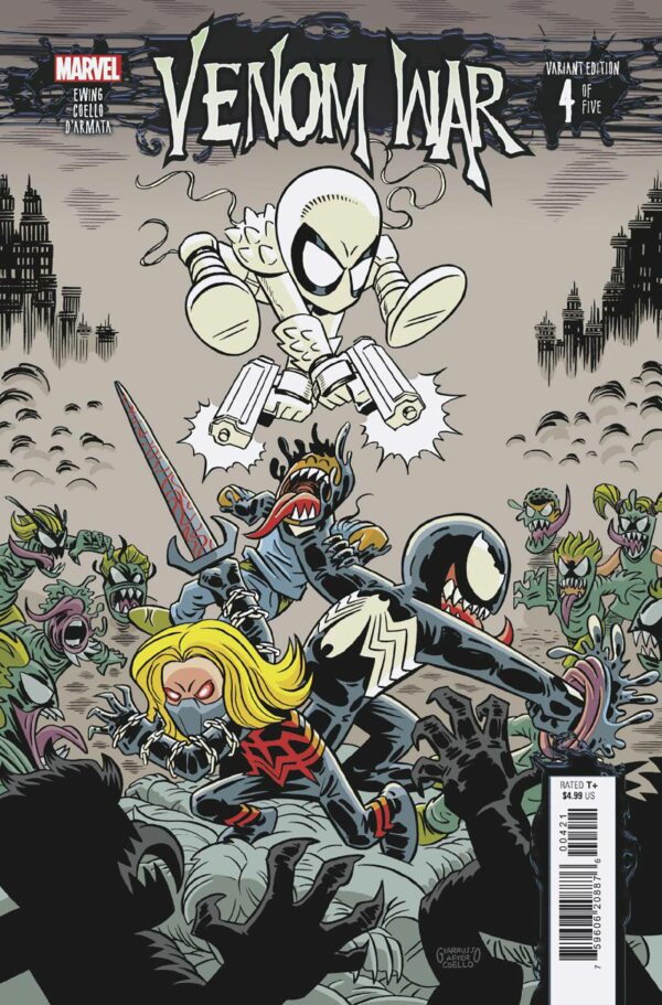 VENOM WAR #4: Chris Giarrusso cover B