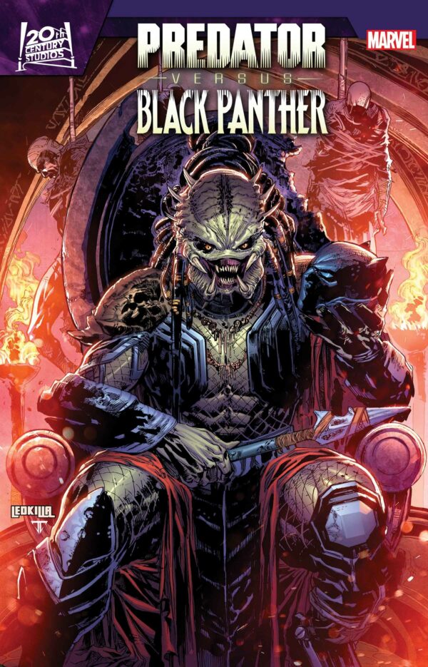 PREDATOR VS BLACK PANTHER #4 Ken Lashley cover A