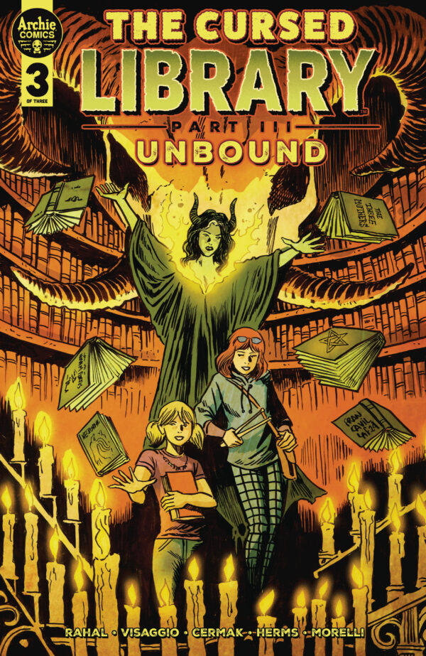 CURSED LIBRARY #3: Unbound (Francesco Francavilla cover B)