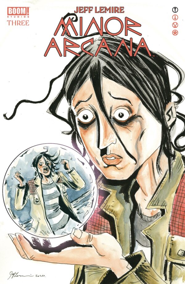 MINOR ARCANA #3 Jeff Lemire cover A