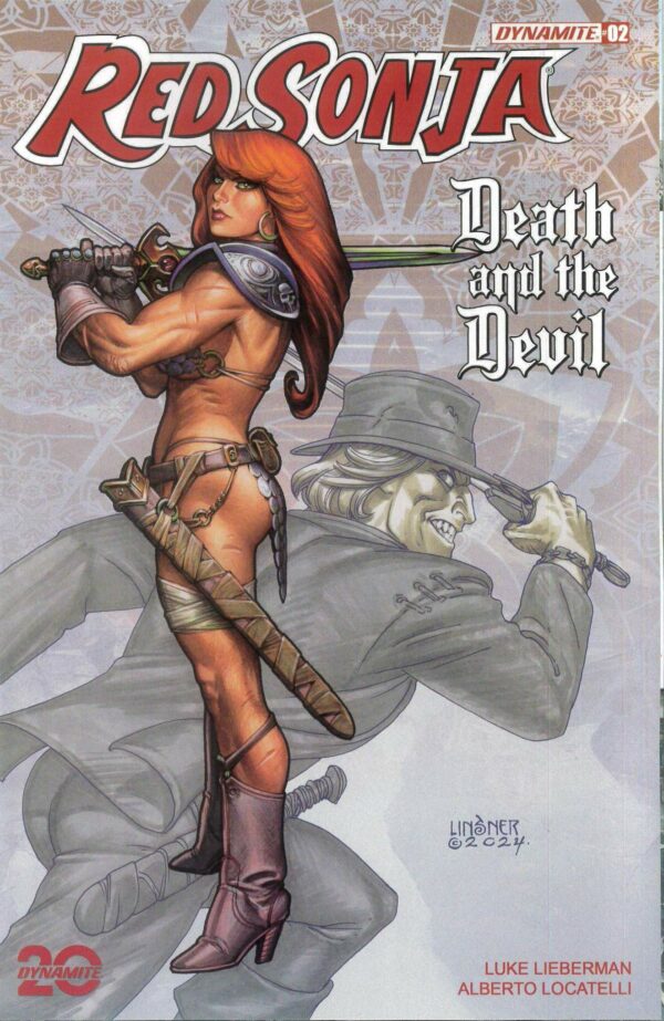 RED SONJA: DEATH AND THE DEVIL #2: Joseph Michael Linsner cover A