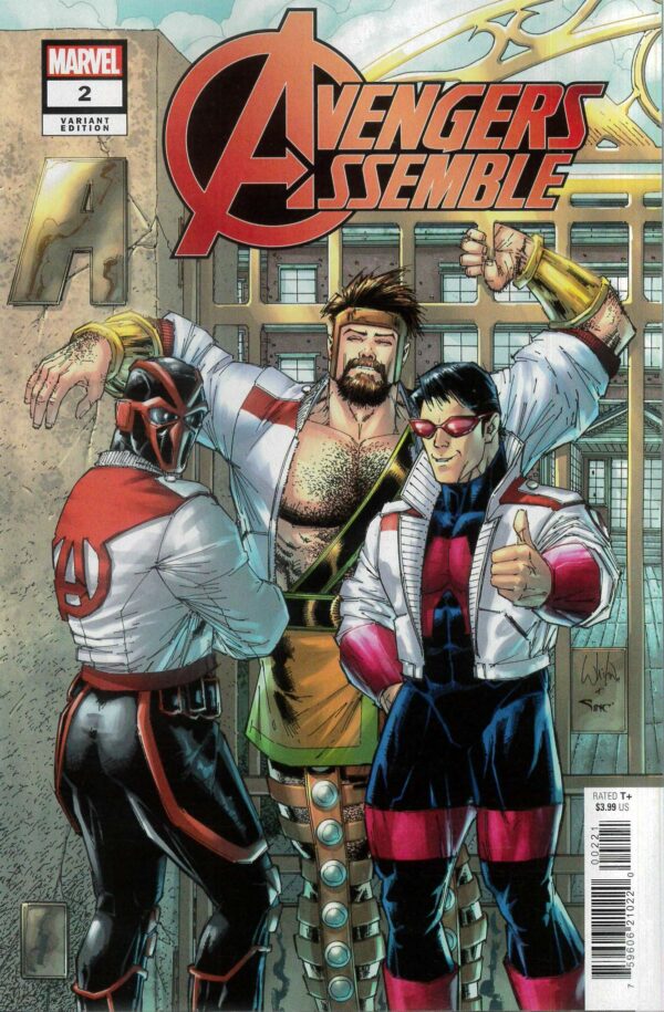 AVENGERS ASSEMBLE (2024 SERIES) #2: Whilce Portacio Avengers Jacket cover B