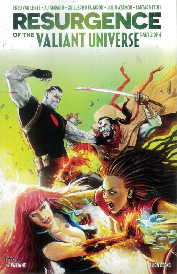 RESURGENCE OF THE VALIANT UNIVERSE #2: Nico Di Mattia cover A