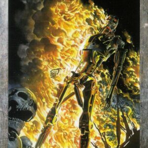 TERMINATOR (2024 SERIES) #1: Alex Ross Burning Earth Icon cover E