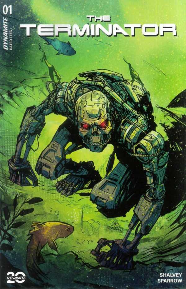 TERMINATOR (2024 SERIES) #1: David Cousens Foil RI cover Y