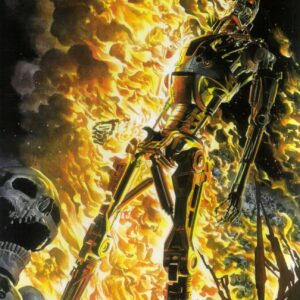 TERMINATOR (2024 SERIES) #1: Alex Ross virgin Burning Earth RI cover S