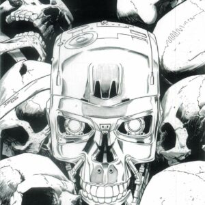 TERMINATOR (2024 SERIES) #1: Declan Shalvey Line Art RI cover O