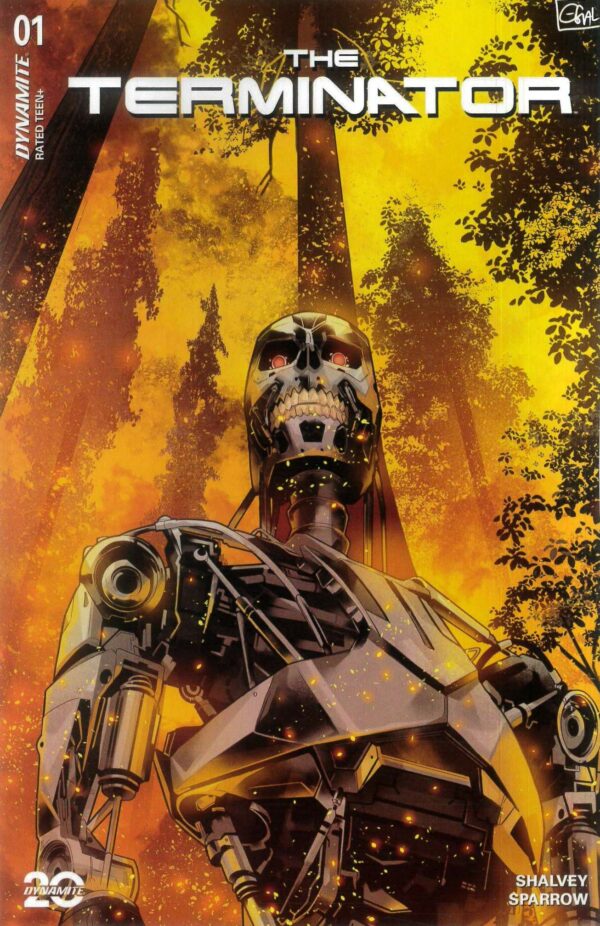 TERMINATOR (2024 SERIES) #1: Edwin Galmon Foil RI cover L