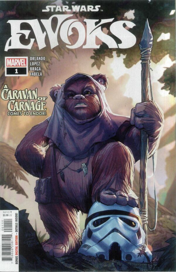 STAR WARS: EWOKS (2024 SERIES) #1: Pete Woods cover A