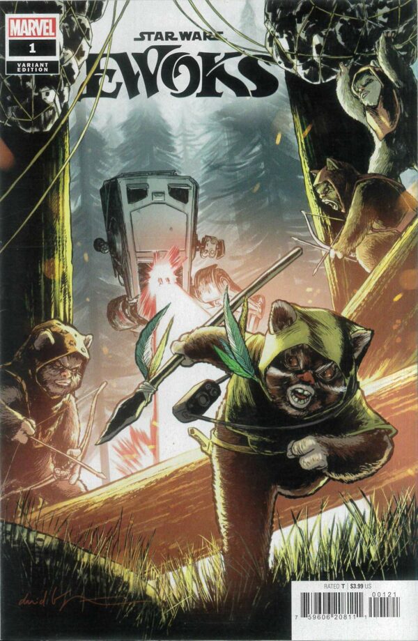 STAR WARS: EWOKS (2024 SERIES) #1: David Lopez cover B