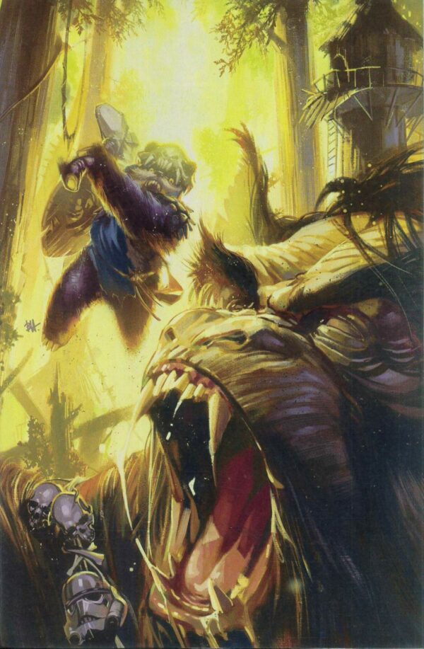 STAR WARS: EWOKS (2024 SERIES) #1: Ben Harvey virgin RI cover P