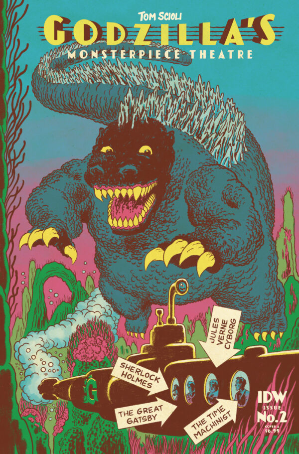 GODZILLA: MONSTERPIECE THEATRE #2: Tom Scioli cover A