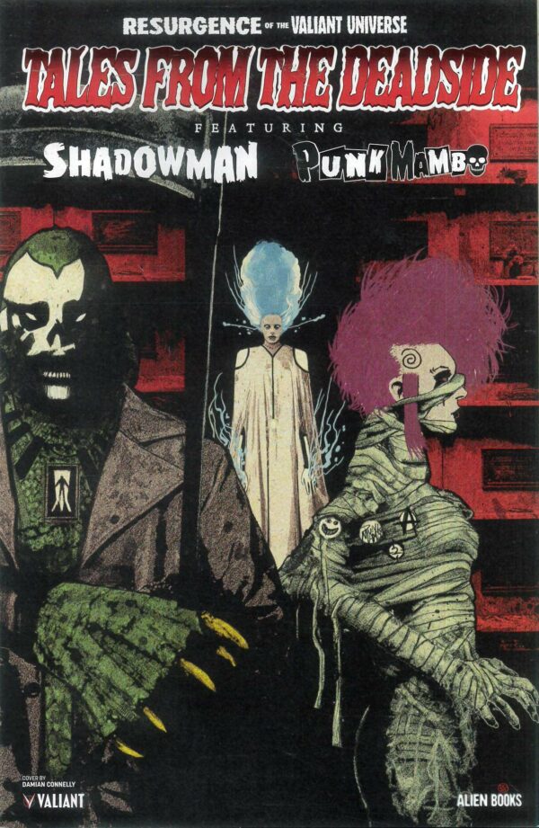 SHADOWMAN & PUNK MAMBO: TALES FROM THE DEADSIDE #0: Damian Connelly Monster cover B