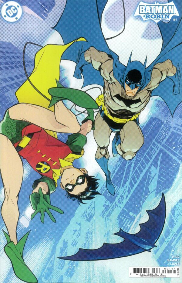 BATMAN AND ROBIN: YEAR ONE #1: Karl Kerschl RI cover E