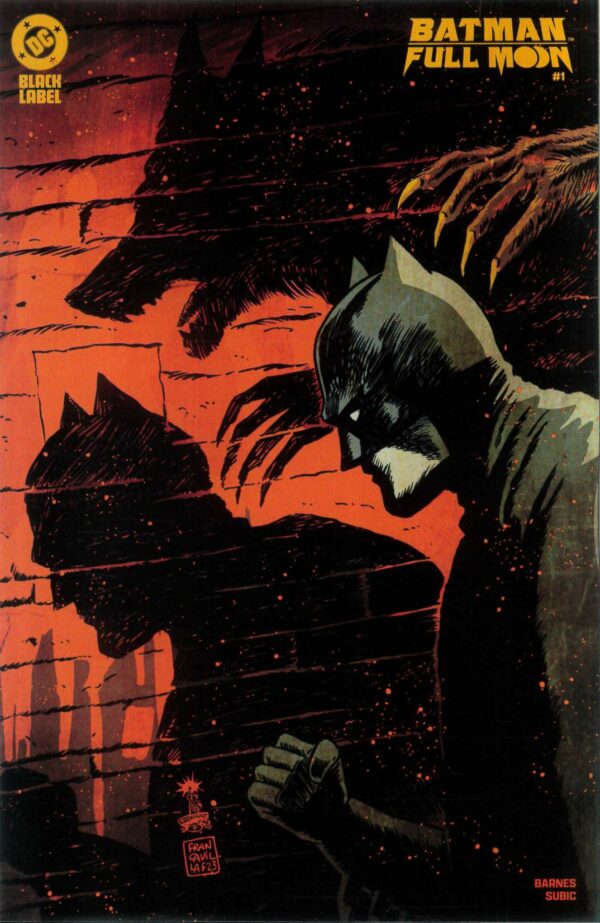 BATMAN: FULL MOON #1: Francesco Francavilla cover C