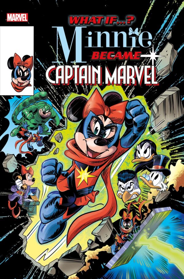 WHAT IF: MINNIE BECAME CAPTAIN MARVEL #1 Giada Perissinotto cover A