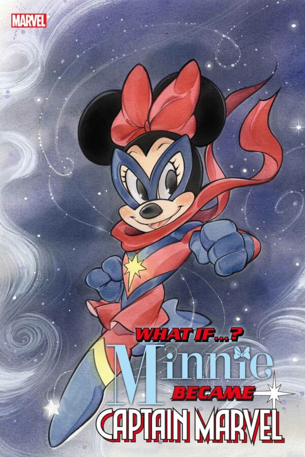 WHAT IF: MINNIE BECAME CAPTAIN MARVEL #1: Peach Momoko cover B