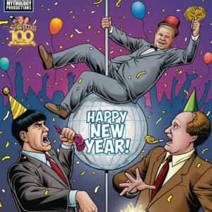 THREE STOOGES: NEW YEAR’S NITWITS #1: Brendon Fraim cover A