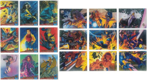 FLEER ULTRA X-MEN TRADING CARDS #1994: Base 150 card set plus 9 card foil subset – NM