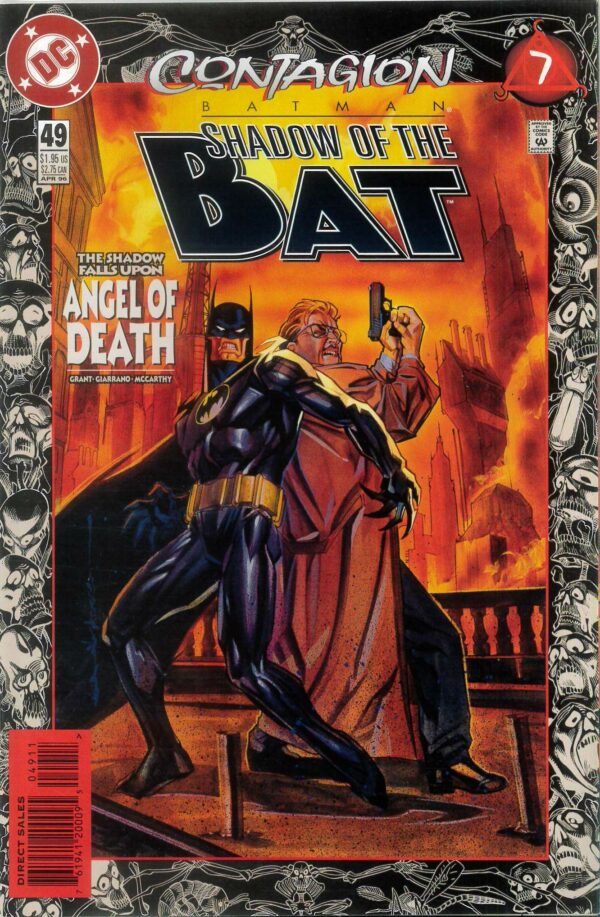 BATMAN: SHADOW OF THE BAT #49: Contagion 7 – Newsstand Edition – NM