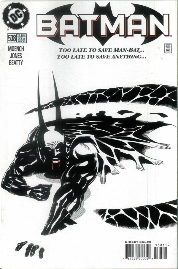 BATMAN (1939-2011 SERIES) #538: Darkest Night of the Man-Bat 3/3