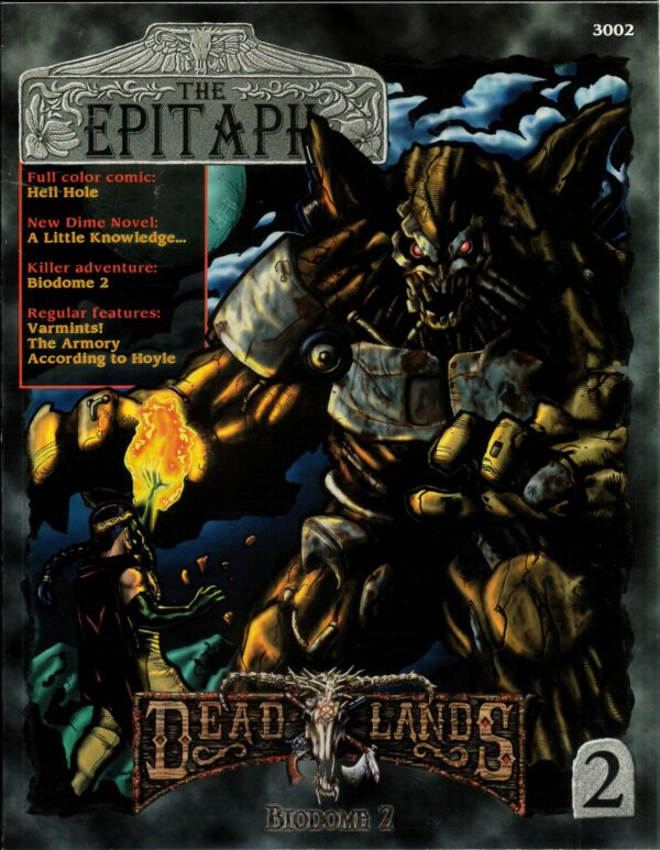 DEADLANDS RPG #3002: Book 2 (included a colour comic section) – VF/NM