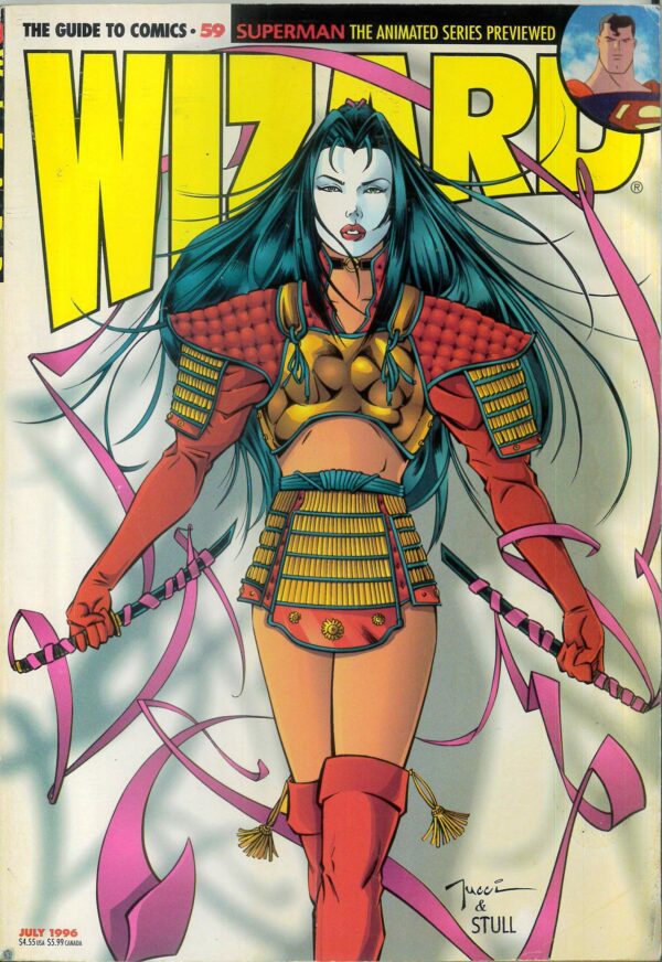 WIZARD: GUIDE TO COMICS #59: Shi by Tucci cv – VF/NM
