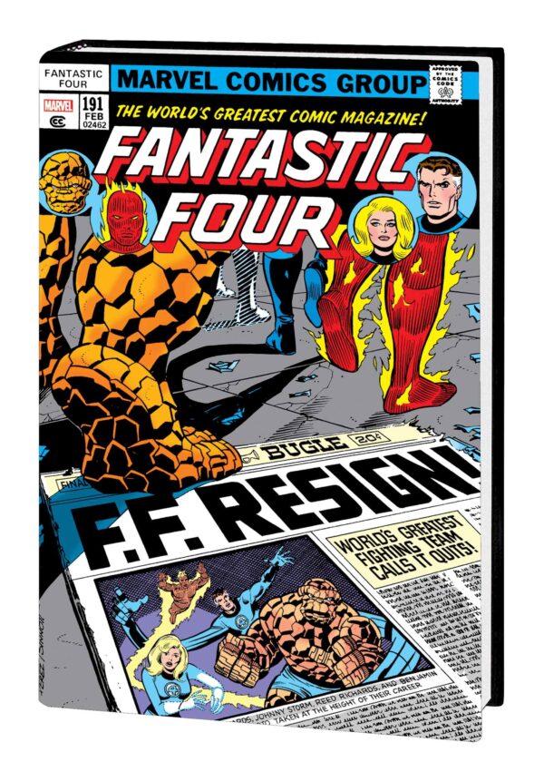 FANTASTIC FOUR OMNIBUS (HC) #6: George Perez Direct Market cover