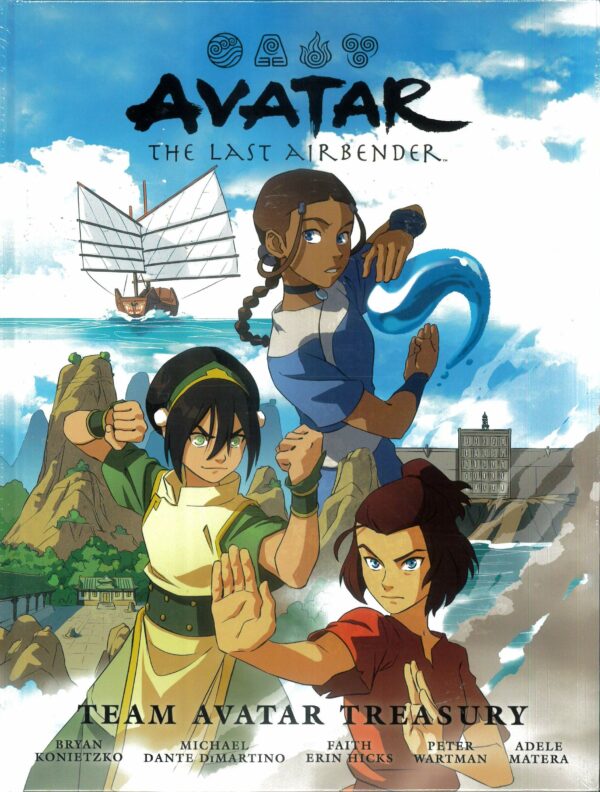 AVATAR LAST AIRBENDER: TEAM AVATAR TALES #0: Hardcover Library edition