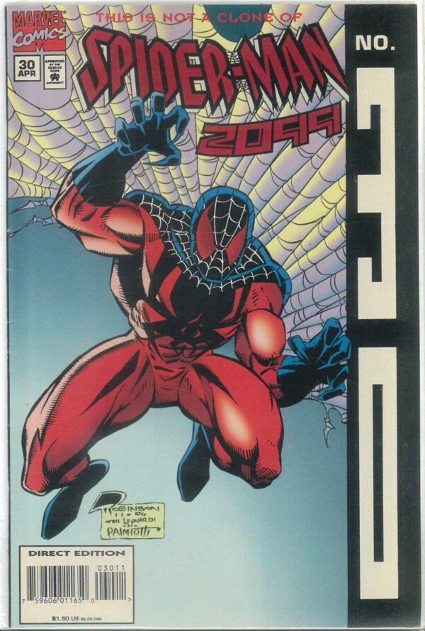 SPIDER-MAN 2099 (1992-1996 SERIES) #30: Newsstand edition – NM